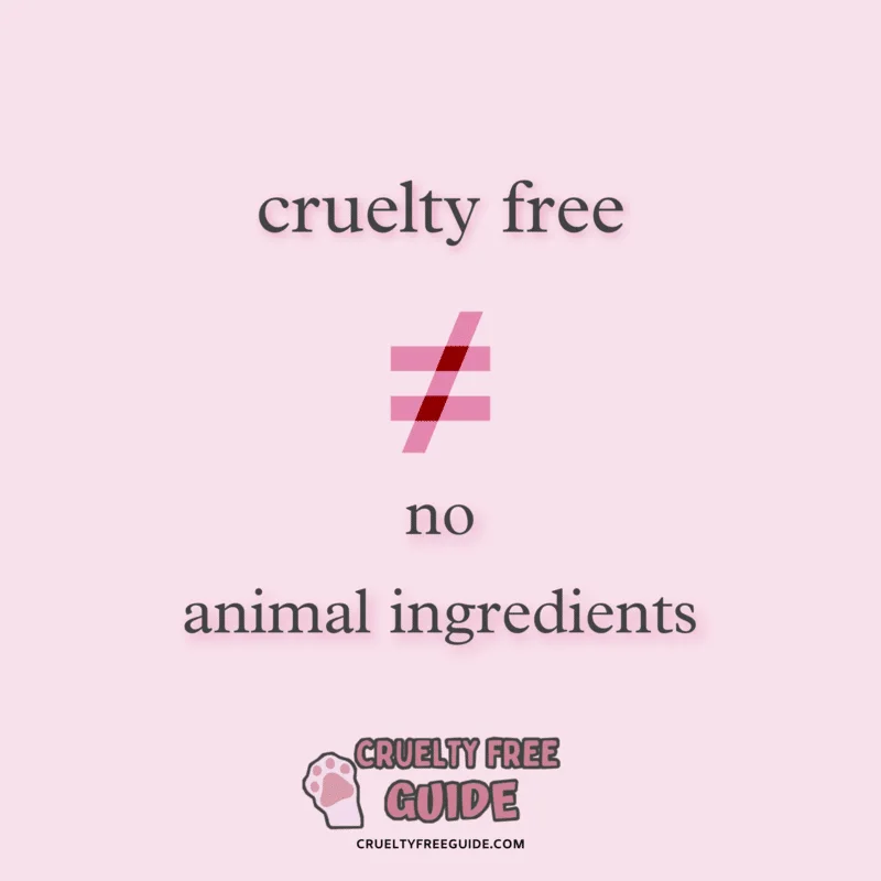 No Animal Iingredients Meaning
