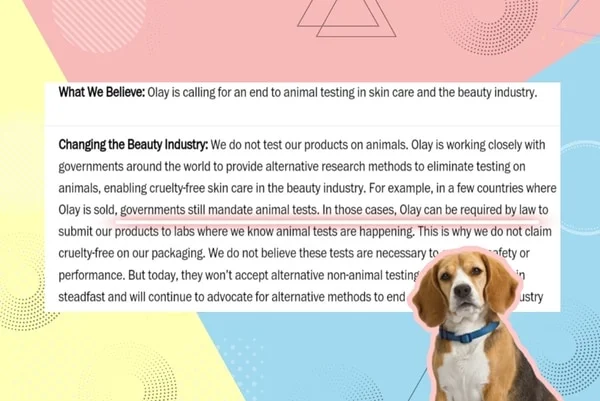 Olay Animal Testing