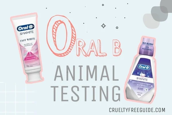 Oral B Animal Testing