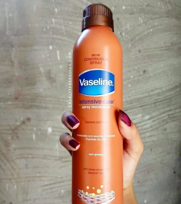 Vaseline Animal TeSting